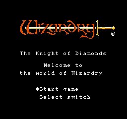 Wizardry - Knight Of Diamonds