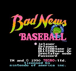 Bad News Baseball