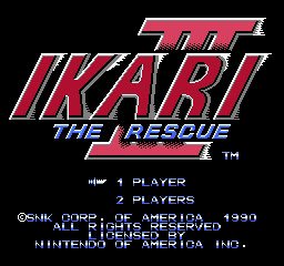 Ikari Warriors III: The Rescue