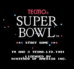 Tecmo Super Bowl