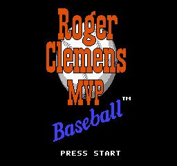 Roger Clemens MVP Baseball