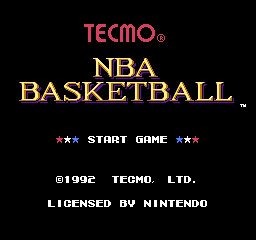 Tecmo NBA Basketball