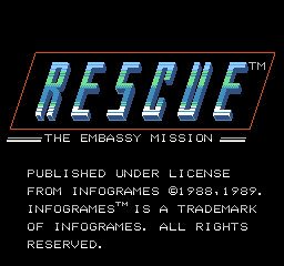 Rescue - The Embassy Mission