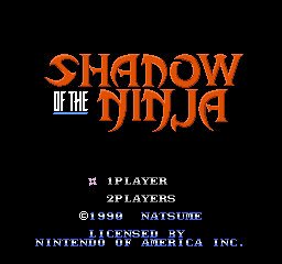 Shadow of the Ninja