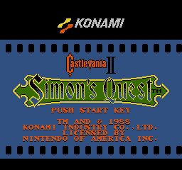 CastleVania II - Simon's Quest