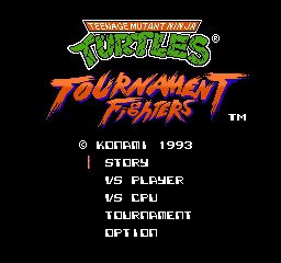 Teenage Mutant Ninja Turtles Tournament Fighters