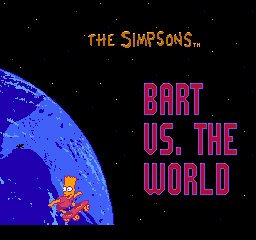 Simpsons, The - Bart Vs. The World